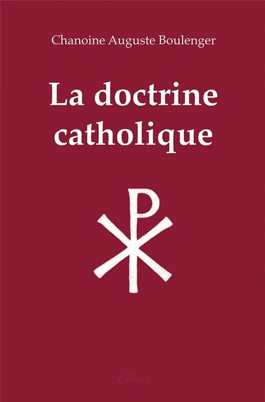 La Doctrine Catholique, couverture